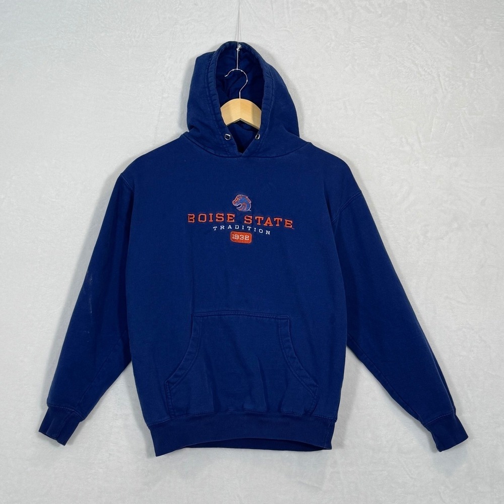 Boise State Blue Pullover Hoodie Small